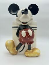 Disney Mickey Mouse Cookie Jar/canister- 3-D Vintage RARE picture