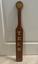 Vintage Georgia Tech FIJI Phi Gamma Delta Fraternity Wooden Sports Paddle picture