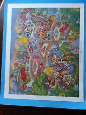 Disneyland Mickey's Toontown Lithograph picture