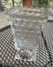 Vintage Fostoria American 2056 Clear Glass 6” Urn Vase picture