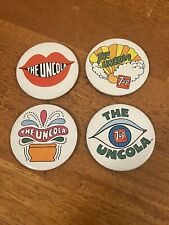 The Uncola 7 Up pinback button 1960s or 1970s advertising campaign  picture