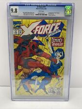 X-Force #11 (CGC 9.8 White Pages 1st App real Domino Deadpool Marvel Comic 1992 picture