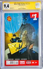 Sebastian Stan Signed CGC Signature Series Graded 9.4 Marvel The Bitter March #1 picture