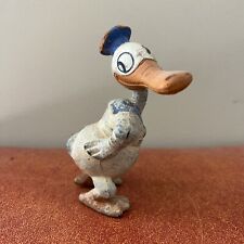 1930’s Rubber Latex Rare Long Billed Donald Figure Toy 5” Early Walt Disney picture