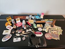 Drawer Lot, Matches,Diaper Pins,keychain,keys,charms,pocket Knife,Hot Wheels, picture