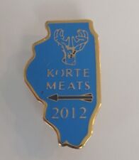 Korte Meats Meat Processing 2012 Illinois Lapel Pin  picture