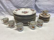 1920s The Dresden Rosenthal Plates, Cups And Saucers for Ovington Bro. NY picture