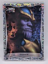 2022 MARVEL MASTERPIECES #8 THANOS HOLOFOIL SPECKLE /99 picture