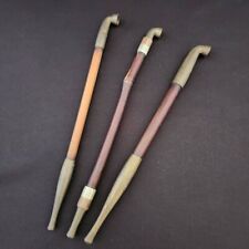 Vintage Japanese Bamboo Kiseru Pipes TABACO Pipes Set of 3 Vintage original picture