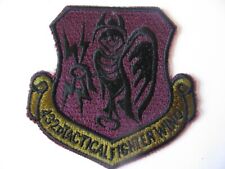 USAF  Air Force 432nd Tactical Fighter Wing Military  Subdued Patch  Sew  On  3