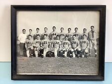 Amesbury MA High School, Football Team Photo Black/White 1943 9.25” by 7.25” picture