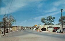 SPRINGERVILLE Arizona postcard US USA downtown view stores cars motel picture