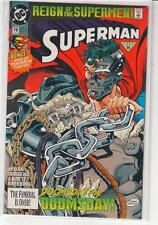 Superman #78 Reign of the Supermen Man of Tomorrow Cyborg 2nd print variant 9.6 picture