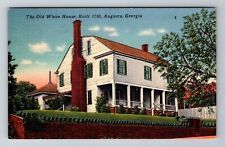 Augusta GA-Georgia, The Old White House, Antique, Vintage c1957 Postcard picture