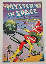 Mystery In Space #60 VG Adam Strange Appearance 1960 Vintage Silver Key Gil Kane picture