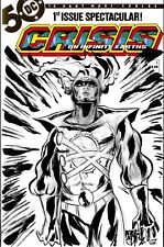Crisis On Infinite Earths #1 (2024) DC Comic Variant Sketch Cover W Original Art picture