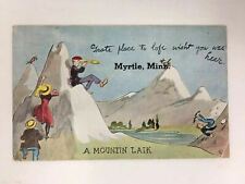 1914 Myrtle MN Postcard DPO Cancel Postmark 