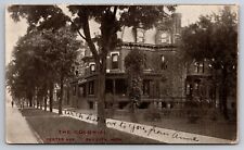 The Colonial Hotel Bay City Michigan MI Center Avenue 1905 Postcard picture