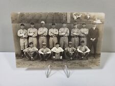 Vintage Antique RPPC Real Photo Postcard Baseball Team early 1900s picture