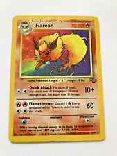 Pokemon Cards: Flareon Jungle Holo Rare 3/64 Pokemon Card 1999 Wizards picture