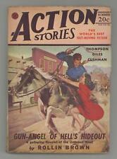 Action Stories Pulp Jun 1947 Vol. 18 #8 GD/VG 3.0 Low Grade picture