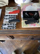 LOT OF 4 FROST CUTLERY FOLDING POCKET KNIVES picture