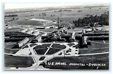 U.S. United States Naval Hospital Dublin GA Georgia RPPC Postcard 1946 B15 picture