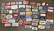 56 Vintage Employee Patches Business Sears Ice Cream Beef Pest Control 60's 70's picture