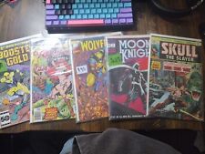 First Edition Comic Book Lot Dc Marvel Wolverine Skull Booster picture