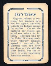 JAY'S TREATY 1908 GAME OF PRESIDENTS FRONTIER NOVELTY COMPANY BUFFALO , NY EX picture