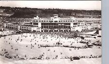 SEATTLE-TACOMA INTERNATIONAL AIRPORT c1950s real photo postcard rppc wa airplane picture