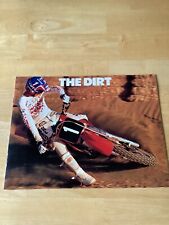 Vintage 1985 Honda The Dirt Motorcycle Brochure Cr80r-cr500r Xr80r-xr600r Fat at picture