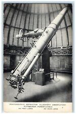 c1940 Photographic Refractor Observatory Pittsburgh Pennsylvania Artvue Postcard picture