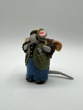 Vintage Maus Haus Sewing Mouse Folk Art Handmade Diana Boud Hiking Camping picture