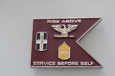 Rise Above Service Before Self Challenge Coin picture