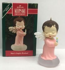 1990 Hallmark Ornament ROSEBUD 3rd in the Mary's Angels Series  MIB picture