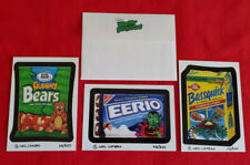2009 WACKY PACKAGES POSTCARDS SERIES 3 AUTOGRAPH SET  NEIL CAMERA  @@ NEW @@ picture