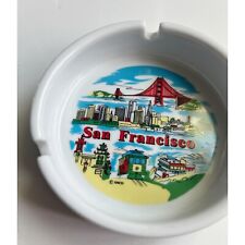 Vintage Retro SNCO San Francisco Small Ceramic Ashtray  picture