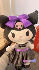 Cute Kuromi Stuffed Doll in Dress Plush Toy Decor Kids Gift 35CM New No BOX 1pc picture