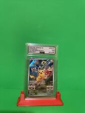 2022 Pokemon Chinese SV-P Scarlet Violet Pre-Order #001 Pikachu AGS 10 picture