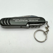 Vietnam War 50th Commemoration WA Chapter 886 US Military Pocket Knife Blade picture