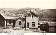Victor, CO Early Day Scene in Victor Colorado Vintage Chrome Postcard F740 picture