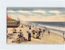 Postcard Bathing Beach Salisbury Beach Massachusetts USA picture