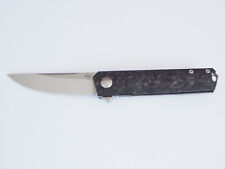 Boker Plus Kwaiken Compact Lucas Burnley framelock flipper knife titanium carbon picture