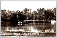 Tallahassee Florida~Wakulla Springs~1940s RPPC picture