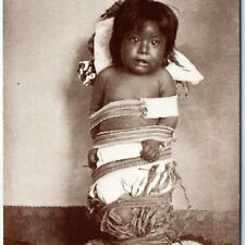 c1910s Pima Papoose Native American Baby Satisfaction Child Carrier Benham A137 picture