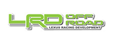 LRD LEXUS OFF ROAD RACING DVLMNT GX460 GX470 DECAL STICKER _ WHITE with GREEN picture