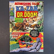 Astonishing Tales 1 Bronze Age Marvel 1970 Doctor Doom Ka-Zar Stan Lee comic picture