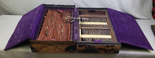 Antique Optometrist Fitting Kit 250 + Trial & Free Lensesw/ Fitting Frames picture