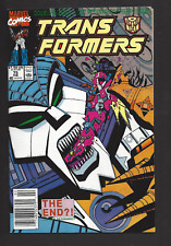 Transformers #75 *SCANS* Marvel comic 1991 1st print Newsstand picture